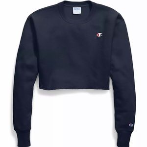 CHAMPION REVERSE WEAVE CROPPED SWEATSHIRT CREWNECK
